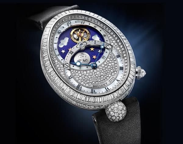 REINE DE NAPLES JOUR/NUIT 8999 HAUTE JOAILLERIE 日夜显示高级珠宝腕表 编号 8999BB/8D/874 DD0D