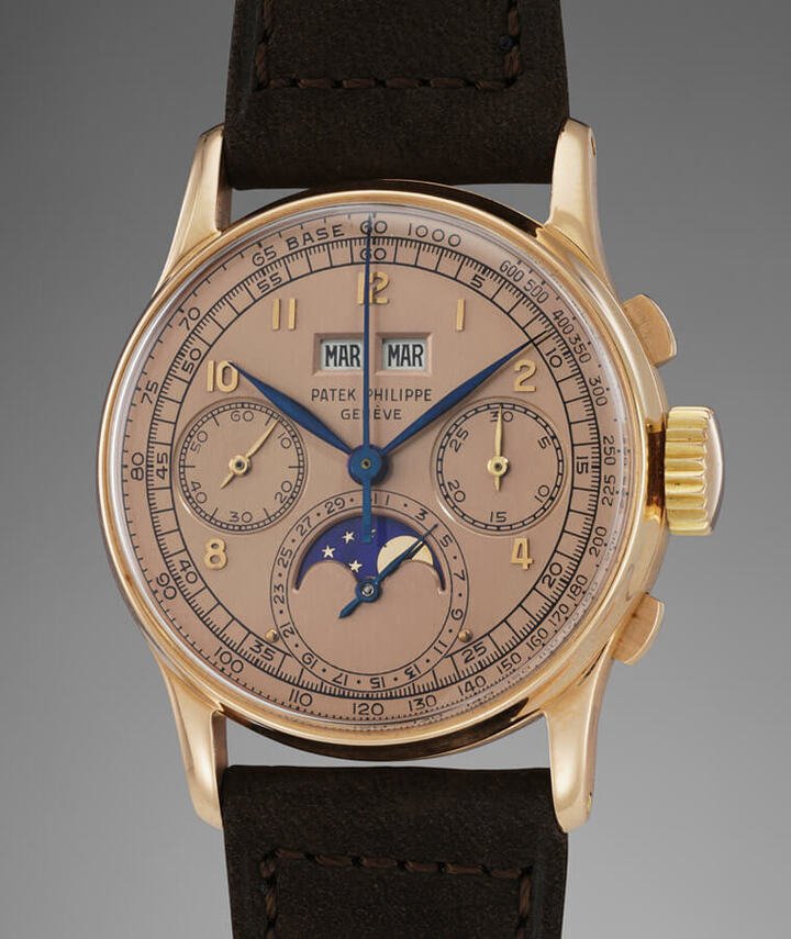 PATEK PHILIPPE 1518玫瑰金款