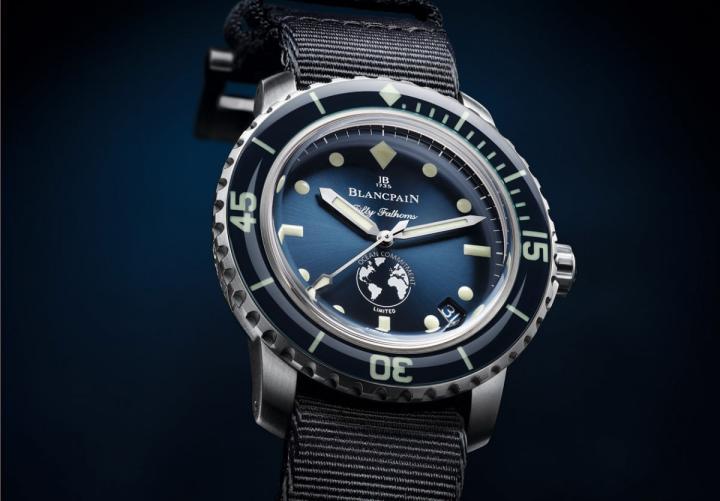 继2014年推出了第一款限量版宝珀「心系海洋」腕表、2016年推出第二代作品后，2018年宝珀正式发表第三代的「心系海洋」腕表，延续其为保护海洋环境而努力的精神