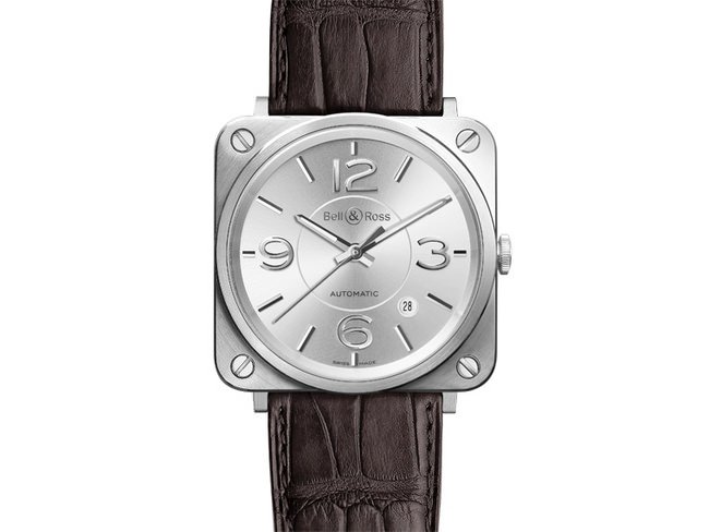 BELL & ROSS BR S系列 Officer Silver