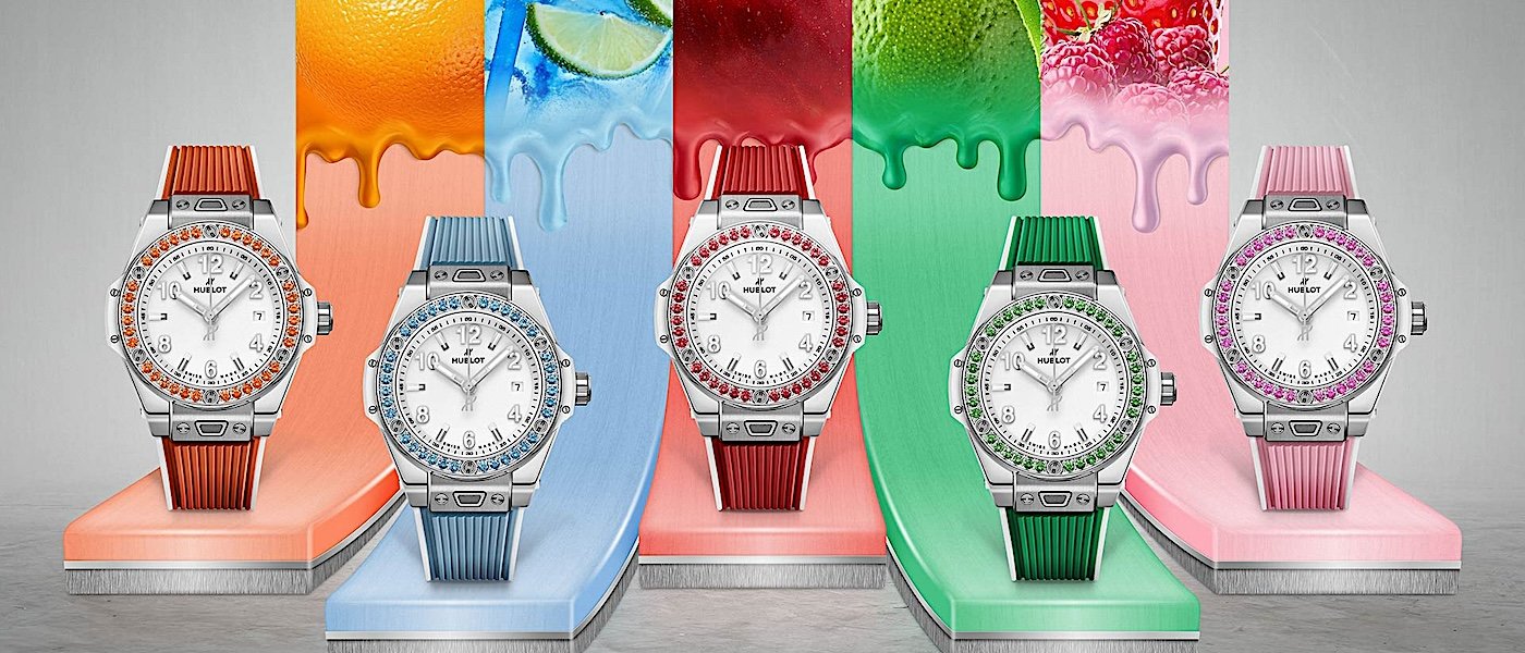 宝石特调：HUBLOT Big Bang One Click 33毫米Joyful悦彩特调系列腕表