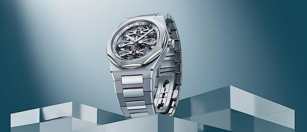 两大标志 共生共荣：芝柏 Laureato 三金桥陀飞轮腕表
