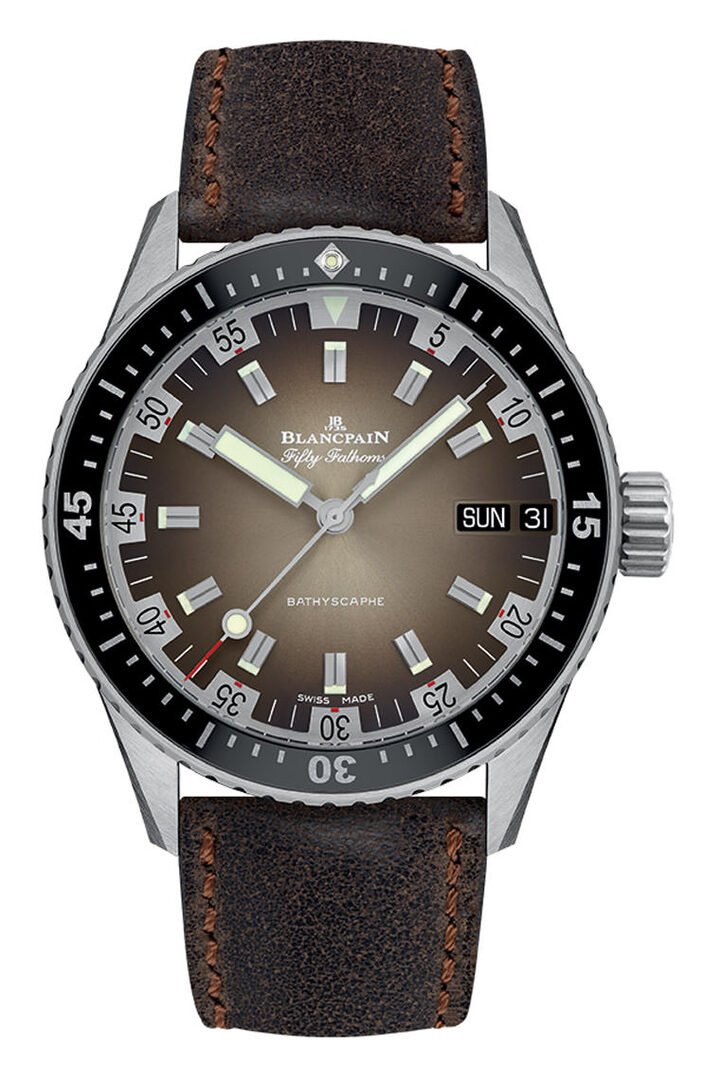 Fifty Fathoms Bathyscaphe Day Date 70s