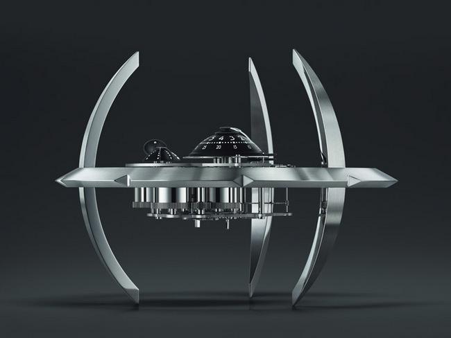 获奖无数的MB&F打造令人为之惊艳的 星际舰队（Starfleet Machine）