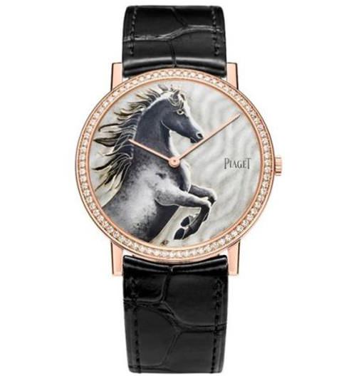 伯爵 Piaget 马年主题珐琅彩绘腕表