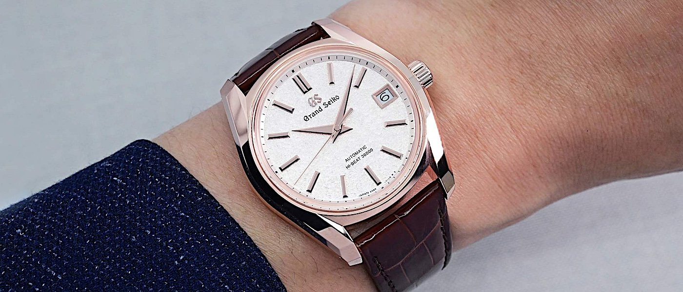 珍藏瞬逝时光：GRAND SEIKO SBGH368以玫瑰金捕捉樱隐美景