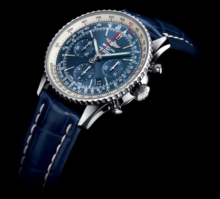 Breitling百年灵Navitimer Blue Sky 航空计时腕表蓝天限量版 