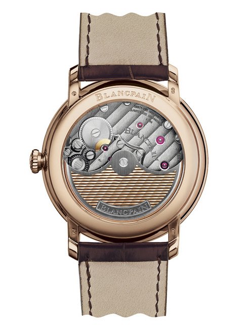 全新BLANCPAIN Villeret系列腕表（背面）