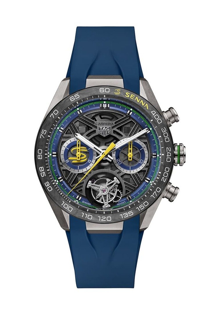 Carrera x Senna限量版陀飞轮计时码表