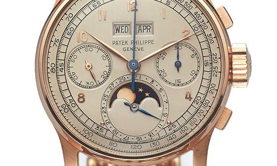 Patek Philippe百达翡丽Ref. 1518玫瑰金万年历计时腕表