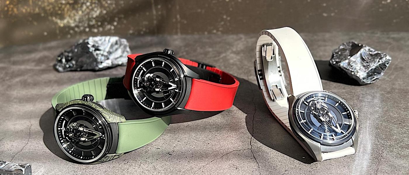 焕发新彩：ULYSSE NARDIN Freak 系列搭配全新 Delugs 多彩橡胶表带