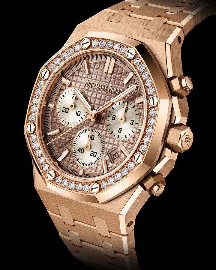 Royal Oak 皇家橡树系列自动上链计时码表 38 毫米 (Ref. 26450OR.ZZ.1356OR.01-B)