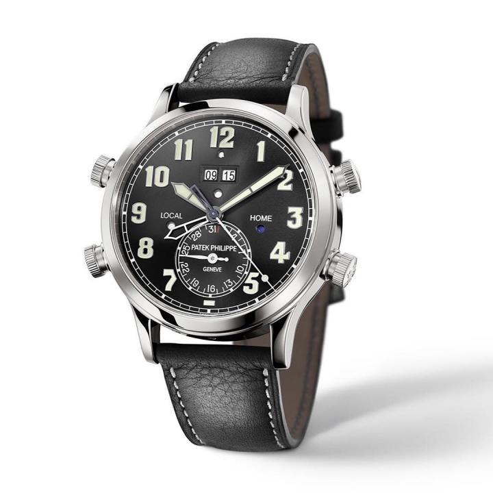 5520P-001两地时间响闹腕表