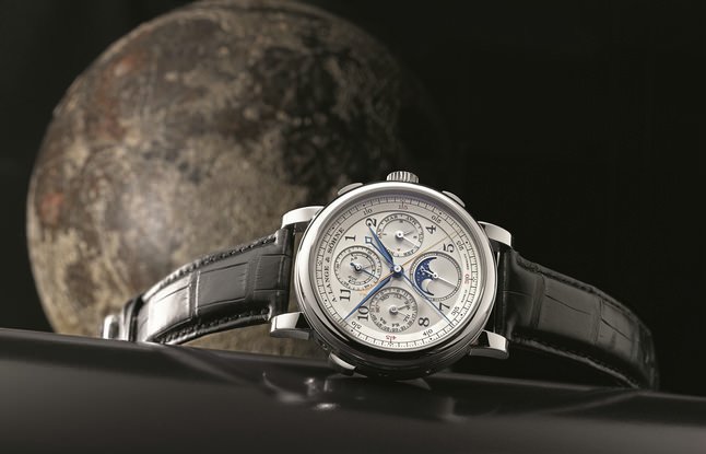 1815 RATTRAPANTE PERPETUAL CALENDAR与月球仪，恩斯特•菲舍尔，德累斯顿，1875年