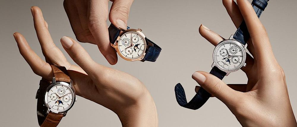 技艺美学的平衡之道：江诗丹顿 Traditionnelle 超薄万年历腕表