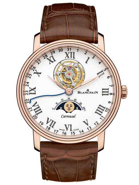 BLANCPAIN卡罗素月相腕表以其独特创新与非凡技艺，当选「2014 Haute Time年度最佳腕表」