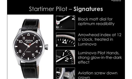 全新Alpina Startimer Pilot 系列： 与塞斯纳航空和PrivatAir 携手重现Alpina 的飞航历史