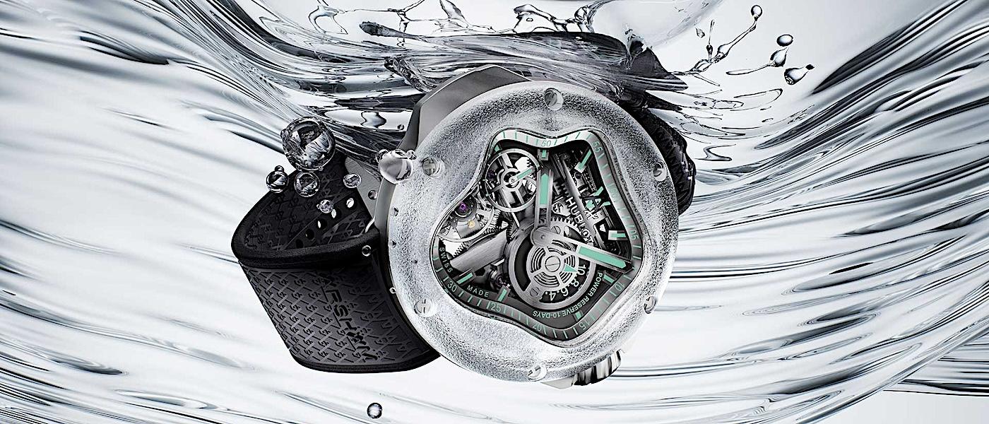 流动之境：HUBLOT 再度联手艺术家 Daniel Arsham 打造 MP-17 Arsham Splash