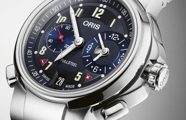ORIS庆祝创立118周年，新推出Hölstein 2022限量表以1990年代的Full Steel Worldtimer运动表为基础，表壳下缘的快调按把是一大特色。