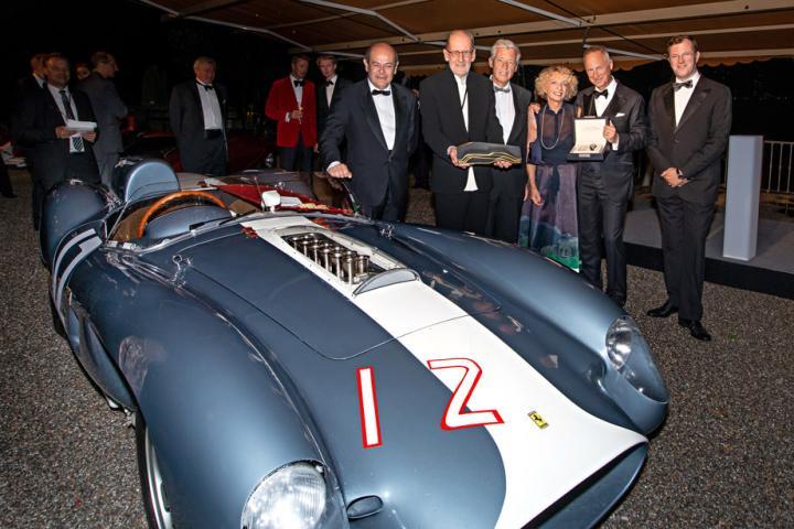 1958年出产的法拉利335 Sport为2018年科莫古董车展的最佳车款