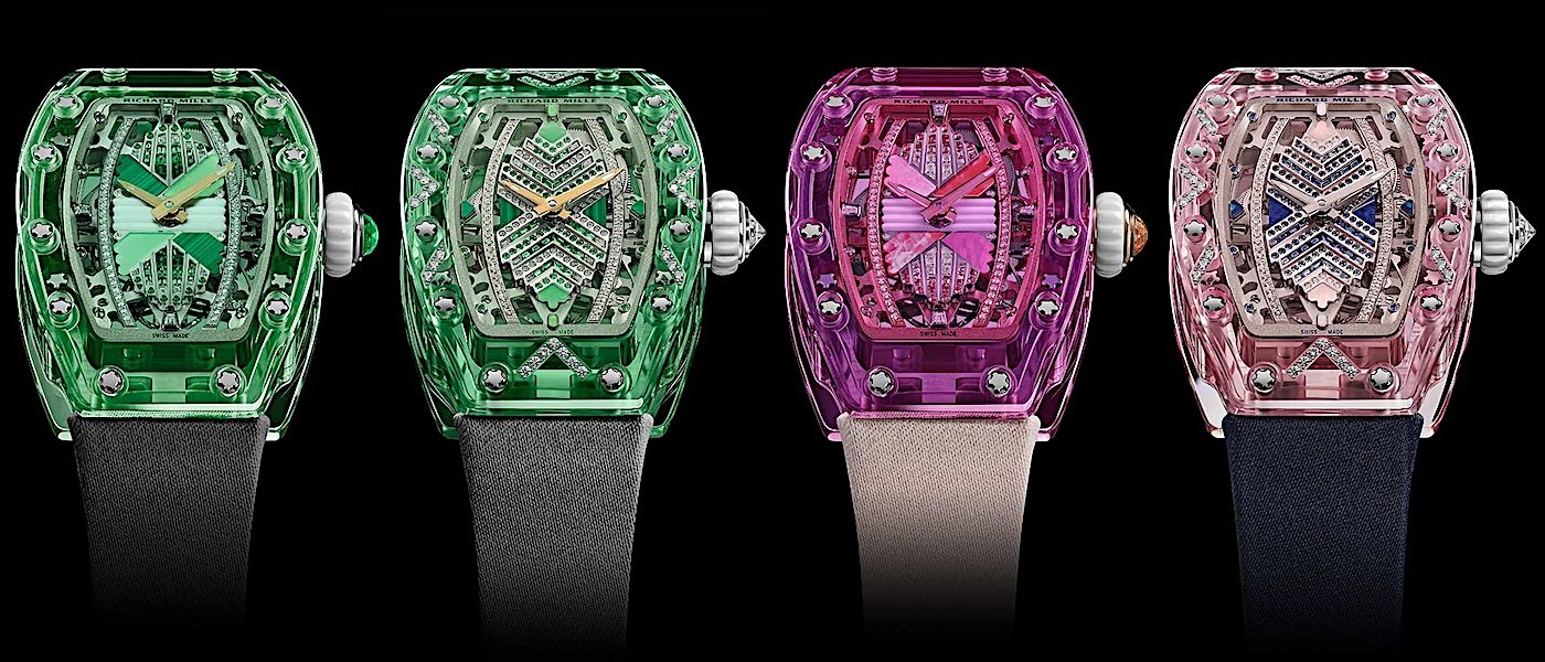 璀璨之茧：RICHARD MILLE RM 07-02蓝宝石腕表交织美丽的时间光影