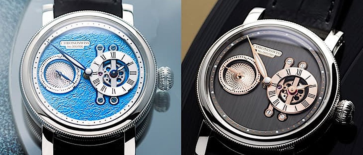 CHRONOSWISS瑞宝Strike Two系列“水平三针一线”设计让人梦回品牌经典之作