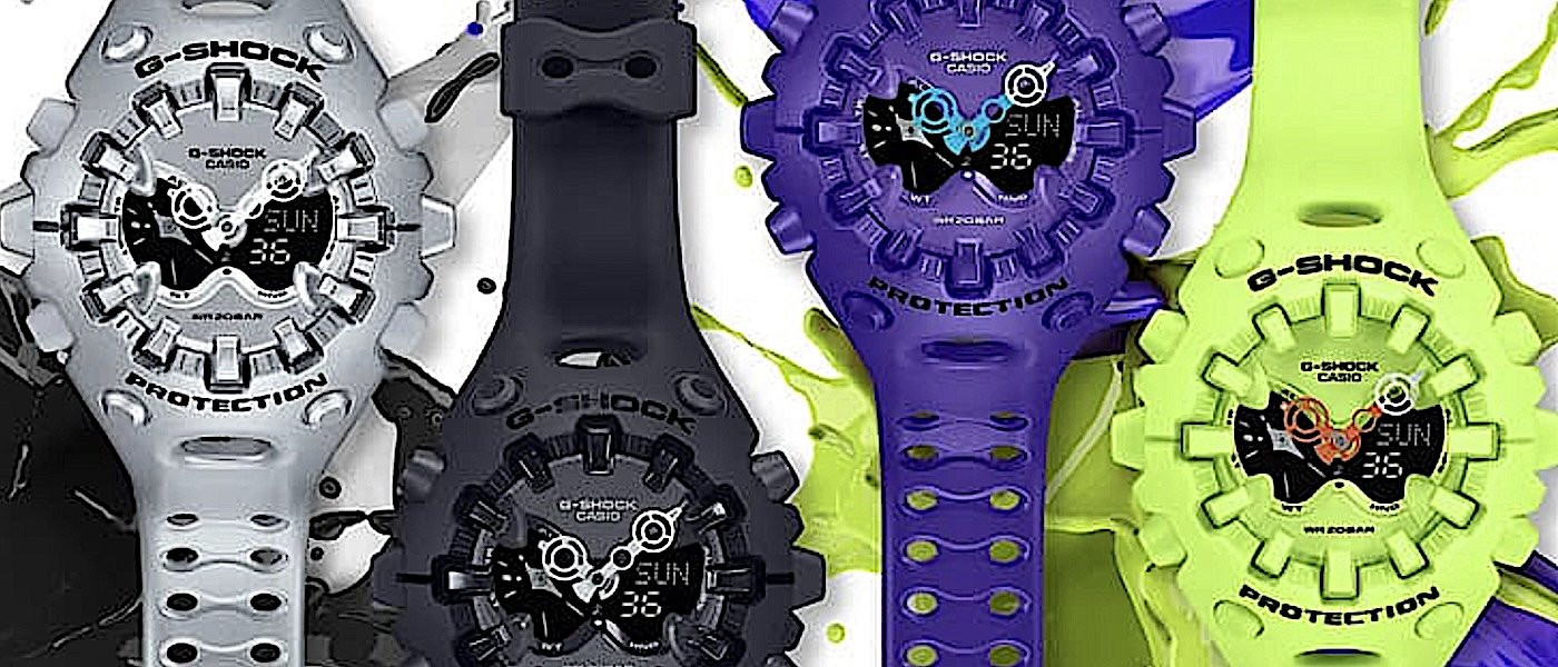 G-SHOCK GA-V01 Y3K风格新战力 有机造型与磁力分针技术展示未来概念