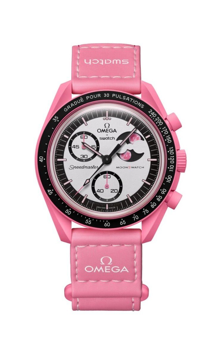  Bioceramic MoonSwatch Mission to the Pink Moonphase
