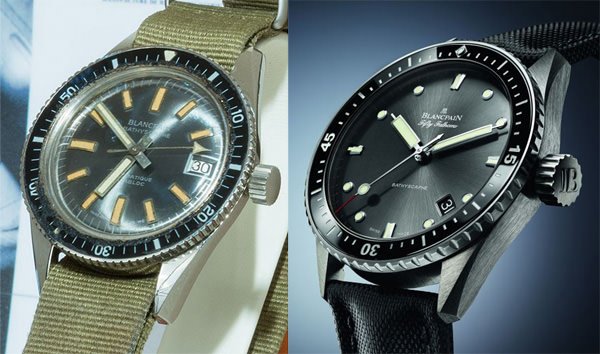 原版深潜器Bathyscaphe腕表与复刻版对比