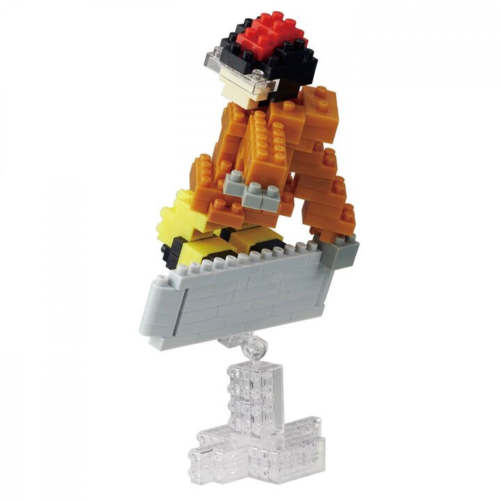 滑雪nanoblock®迷你积木，共有190片零件