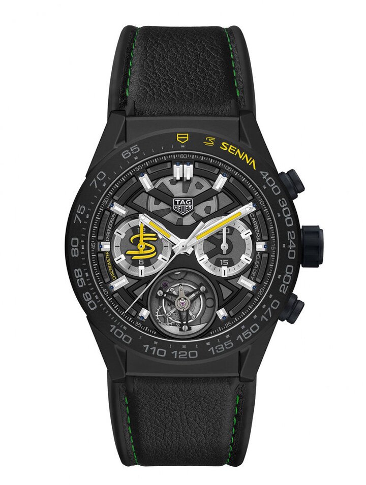 Calibre Heuer 02T陀飞轮计时码表冼拿2019特别版