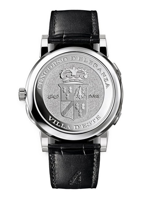  LANGE 1 TIME ZONE 「Como Edition」底盖的雕刻艺术令这枚腕表更显独一无二