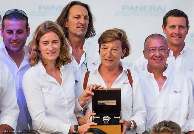  Les Voiles d'Antibes 帆船赛四艘获胜帆船的船主分别获颁沛纳海腕表一枚