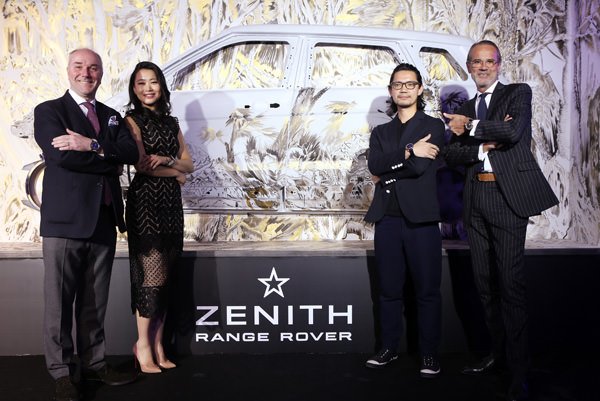 中国当代艺术家陈彧君先生为真力时与路虎揽胜缔结长期合作伙伴关系创作艺术作品-重温经典，致敬传奇