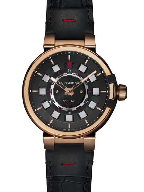 Tambour eVolution时光飞旋两地时间腕表
