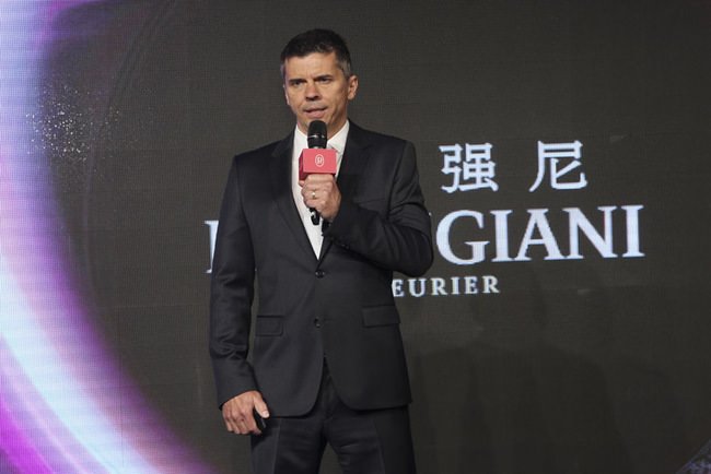 帕玛强尼全球首席运营官Marc Gaudreault先生出席帕玛强尼Tonda Metro系列腕表中国发布派对