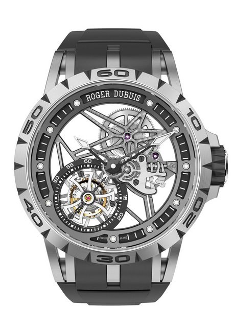  Excalibur Spider Skeleton Flying Tourbillon镂空飞行陀飞轮腕表彰显镂空技艺的绝伦之美