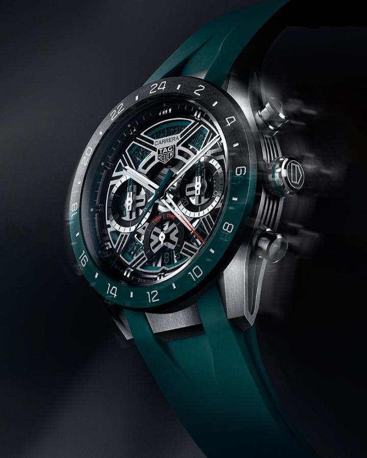 Carrera Chronograph Twin-Time 两地时间计时腕表