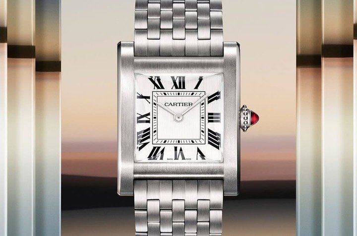 CARTIER Privé系列第七款作品以Tank Normale腕表为基础，品牌重新设计过腕表线条，并以不同材质搭配不同类型的表带展现彼此个性。