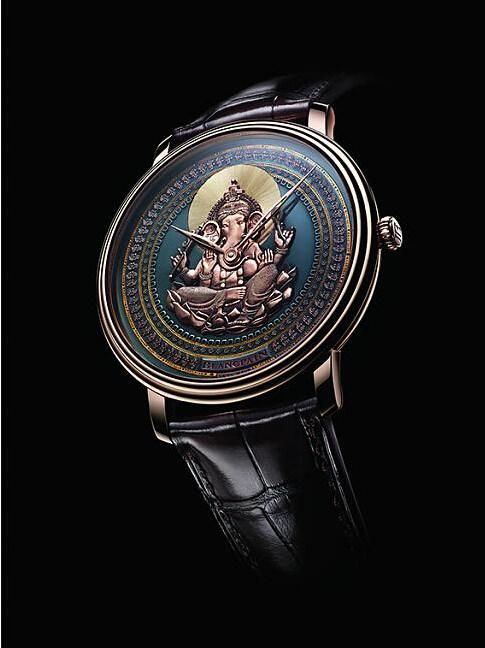 Villeret系列象头神格涅什款赤铜工艺腕表