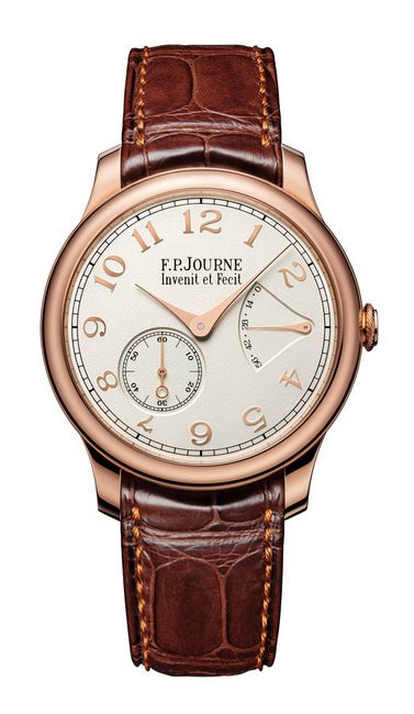 Chronomètre Souverain腕表的机芯以18K玫瑰金铸造，匠心独运