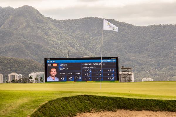 欧米茄全新的改良式记分板