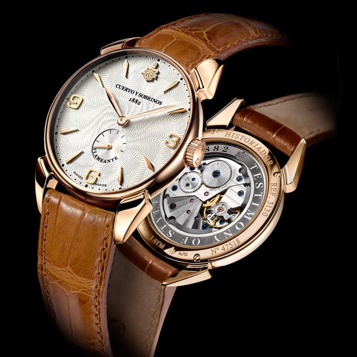 Cuervo y Sobrinos发布全新Historiador Flameante作为2013 Baselworld巴塞尔世界钟表珠宝展新品