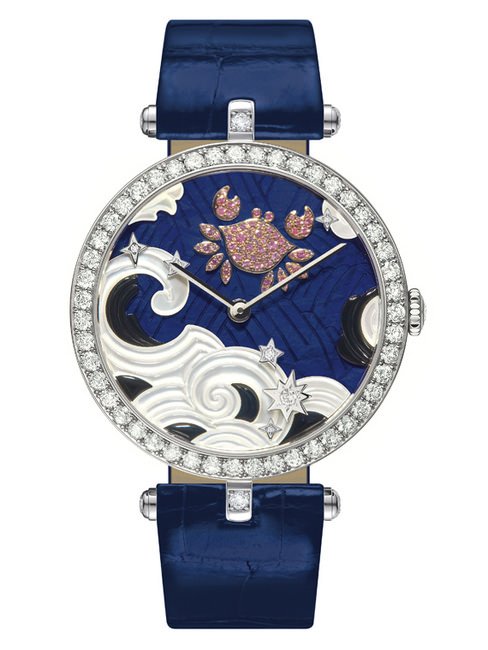  Lady Arpels Zodiac Cancer Extraordinary Dial非凡工艺表盘腕表