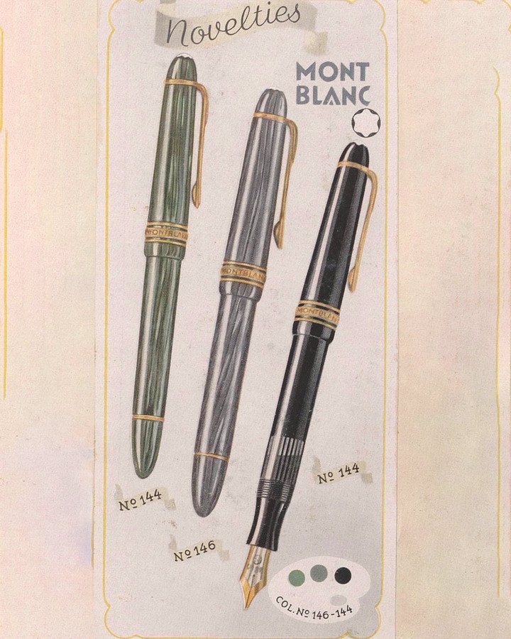 1949年大师杰作系列书写工具历史目录。