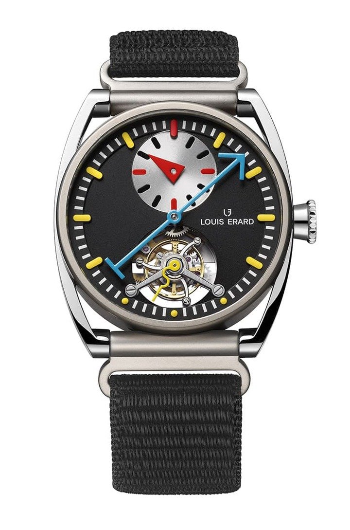 LOUIS ERARD x ALAIN SILBERSTEIN三针一线陀飞轮黑色特别版