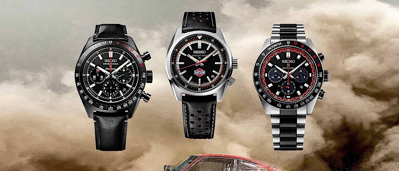 致敬竞速里程碑：SEIKO Speedtimer X Datsun 240Z 联名表款