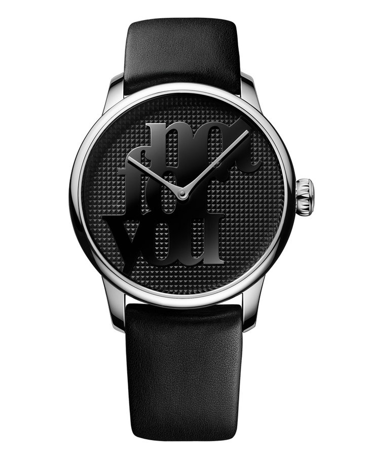 Louis Erard x Monica Bonvicini"Not For You" 艺术家联名限量腕表