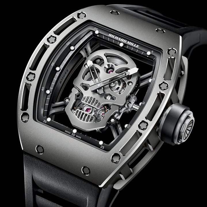 最佳珠宝表奖入围表款之Richard Mille RM 052 Tourbillon Richard Mille Skull
