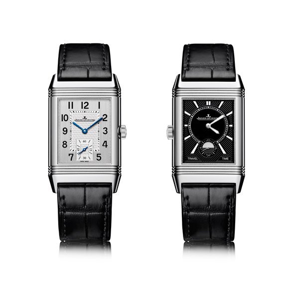 积家Reverso Classic双面双时区小秒针翻转腕表